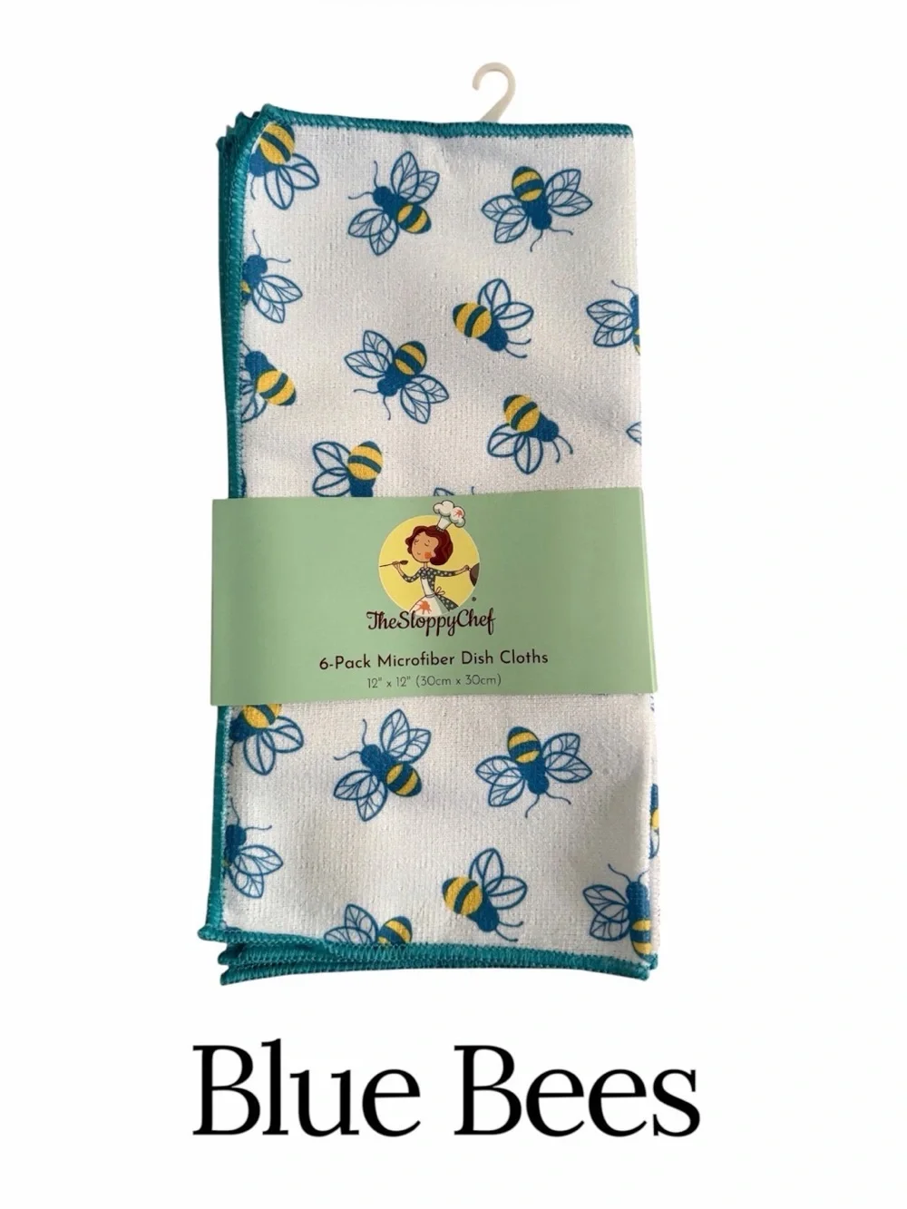 The Sloppy Chef 6 Pack Microfiber Dish Cloths